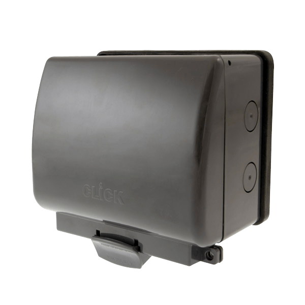 Click Ip66 Click Scolmore Aquip66 Click Aquip66 2 Gang IP66 Weatherproof ...