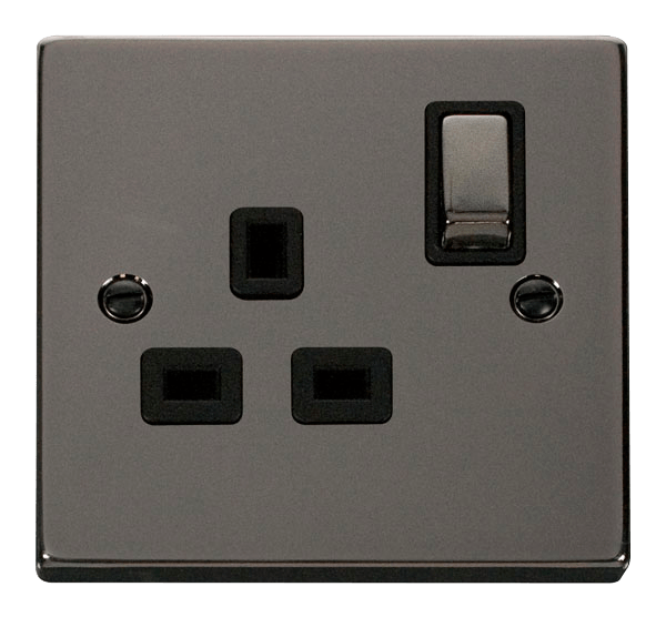 Click Scolmore DECO Click Deco 13A 1 Gang DP Switched Socket Outlet ...