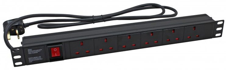 Uk Plug Server Rack Data Cabinets, Racks & Accessories Connectix 4 Socket UK Socket / UK ...