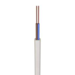0.5MM 2CORE 2192Y FLAT WHITE (100M)