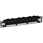 CONNECTIX 12 Port Cat5e 10" UTP Patch Panel