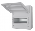 Liveelec IP65 8 Way Garage Empty Enclosure - White