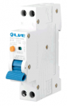 Liveelec RCBO Plug on Neutral Bidirectional Type A 1P+N 10A 30mA