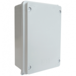 Eterna Grey plastic adaptable box 185x120x80mm
