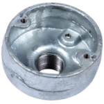 CF 20MM GALV BACK OUTLET BOX