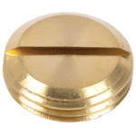 CF 25MM SLOTTED BRASS STOPPING PLUG