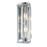 Saxby Crystal 2xG9 Chrome Wall Light 18W IP44