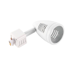 Saxby Bullett Track Head Gloss White