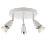 Saxby Amalfi 3lt round white Spotlight 35w GU10