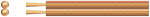 AVSL HEAVY DUTY TRANSPARENT SPEAKER CABLE 2X123 (100M)