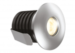 All LED Midi 1W LED 350mA IP65 Marker Light Brushed Aluminium 3000K