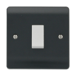 Click Mode 10AX 1 Gang 2W Plate Switch Part M