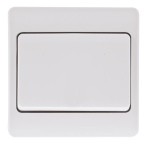 Click Mode 10AX 1 Gang 2 Way Wide Rocker Retractive Switch