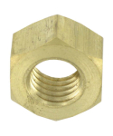 Deligo M6 Hexagon Full Nut Brass