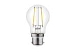 Integral OMNI FILAMENT GOLF BALL BULB B22 250LM 2W 4000K NON-DIMM 320 BEAM CLEAR FULL GLASS