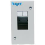 Hager IU2 Enclosure 2Mod w/o Door