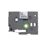Brother Compatible Labelling Tape Cassette &ndash; Black on White, 9mm wide