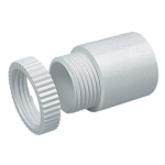 Marshall Tufflex Male Adaptor 25mm White