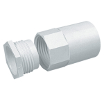 Marshall Tufflex Female Adaptor 25mm White