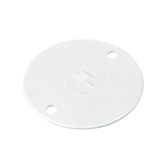 Marshall Tufflex Circular Lid Flush White