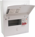 NAVITAS 100a Main Switch Consumer Unit - 6 useable Ways