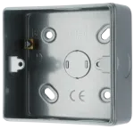 SPECIFIED METAL CLAD  1 GANG 30MM SURFACE BOX