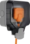 BG Nexus Storm 13a 1gang Unswitched Socket IP66