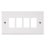 Click Polar GridPro 4 Gang Frontplate