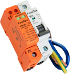 FuseBox T2 SPD DEVICE (18mm) WITH 32A MCB AND CABLES
