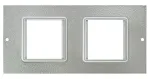 TASS 2 x 50mm Euro Module Plate