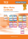 Kewtech Electrical Test & Installation Certs 42 pages