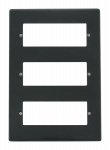 Click Minigrid 3 Tier MiniGrid Frontplate - 18 Aperture Part M