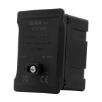 Click 100A 1 Pole 5 x 35mm&sup2; Connectable Link Box Black