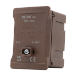 Click 100A 1 Pole 5 x 35mm&sup2; Connectable Link Box  Brown