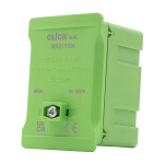Click 100A 1 Pole 5 x 35mm&sup2; Connectable Link Box Green