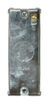 Click 1 Gang 25mm Deep Architrave Galvanised Steel K.O. Box (Deco® Range Only)