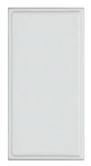 Hager Blank Euro Module White