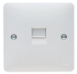 Hager Sollysta 1 Gang RJ11 Socket