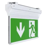 Ansell Eagle 3-In-1 Exit Sign Maintained / Non-Maintained Silver LED 2.5W