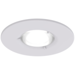 Ansell Edge GU10 Fire Rated Downlight Matt White 50W