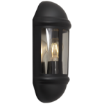 Ansell Latina E27 Half Lantern E27 42W Black