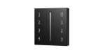 Arc LED &ndash; 4 Zone Single Colour 240v Wall Panel Black
