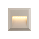 Saxby Severus CCT Square Indirect wall downlight IP65 3W - Grey