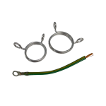 Wiska KVKF 32 Earth Spring Special Kit 32mm Clamp complete with Wires and Screws (Pack of 2)