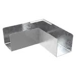 Trench Lighting Trunking Flat 90 Degree Bend 50x50mm