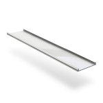 Trench Lighting Trunking Covers 30mmx2m Plastic