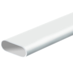 Marshall Tufflex Oval Conduit 16x10mmx3m White