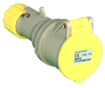 Lewden PM16/2000FPB Connector 3P 16A 110v