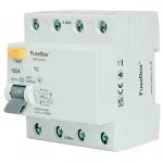Fusebox 4P 100A 30mA TYPE A RCD