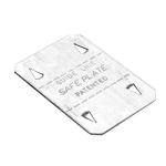 GreenBrook SP1 Safe Plate 52x75mm Galv Steel